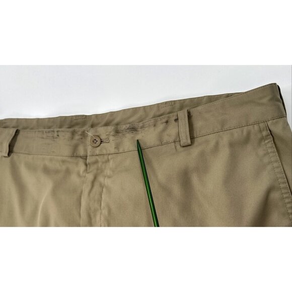 Nike Golf Pants Mens 40x30 Khaki Performance Dri Fit Tech Stretch Flat Casual - Picture 8 of 13